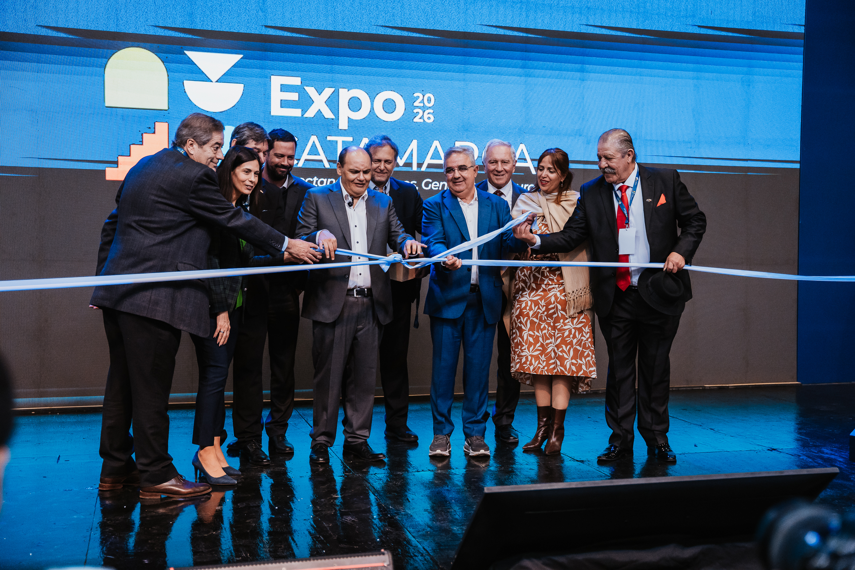 Jalil anunció una línea de crédito con tasas cercanas al 18% en la apertura de la Expo Catamarca, que puso el foco en la integración con Chile