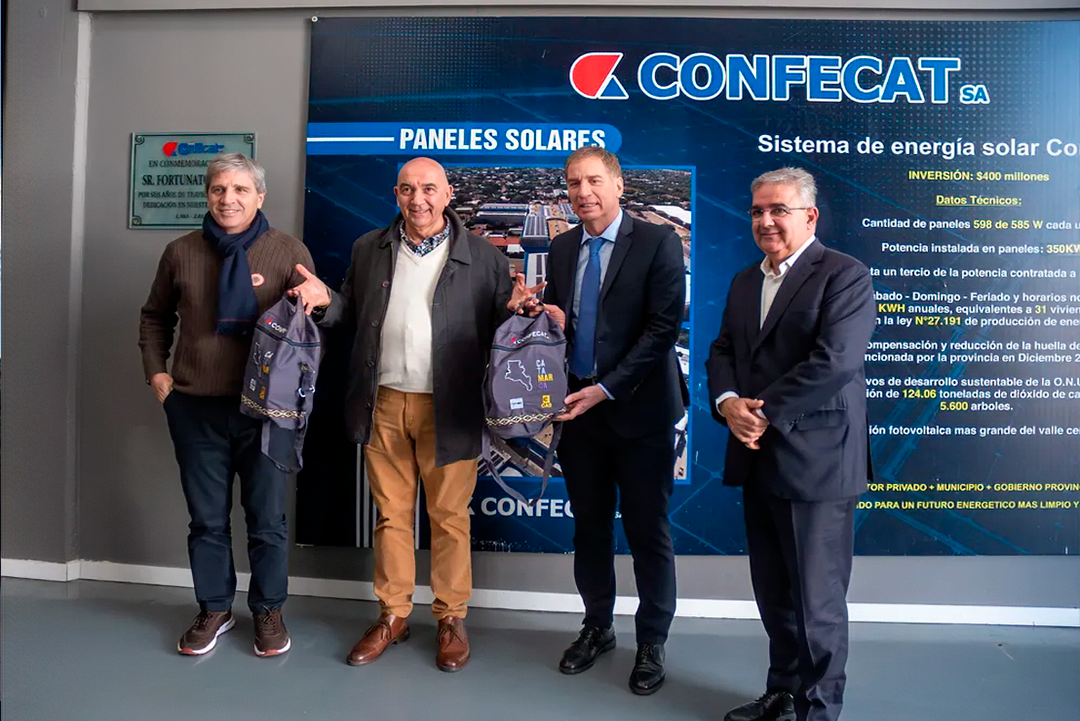 Santilli y Caputo se reunieron con la Unión Industrial de Catamarca en CONFECAT