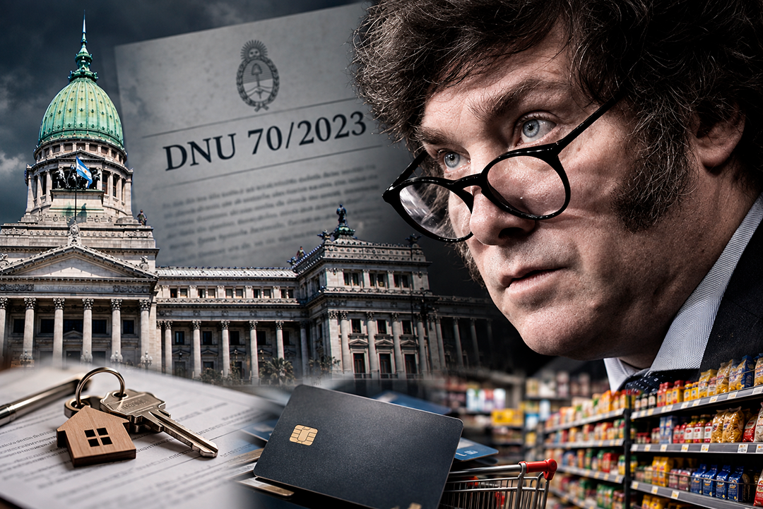 Alquileres, tarjetas y góndolas: qué vuelve a regir si Diputados voltea el DNU 70 el 15 de octubre