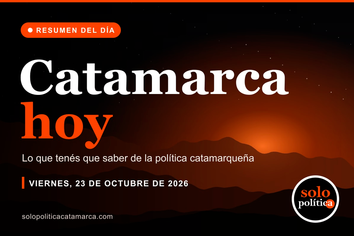 Catamarca hoy: la previa de la visita de Milei, Monti vuelve sobre las regalías y la UCR renueva autoridades